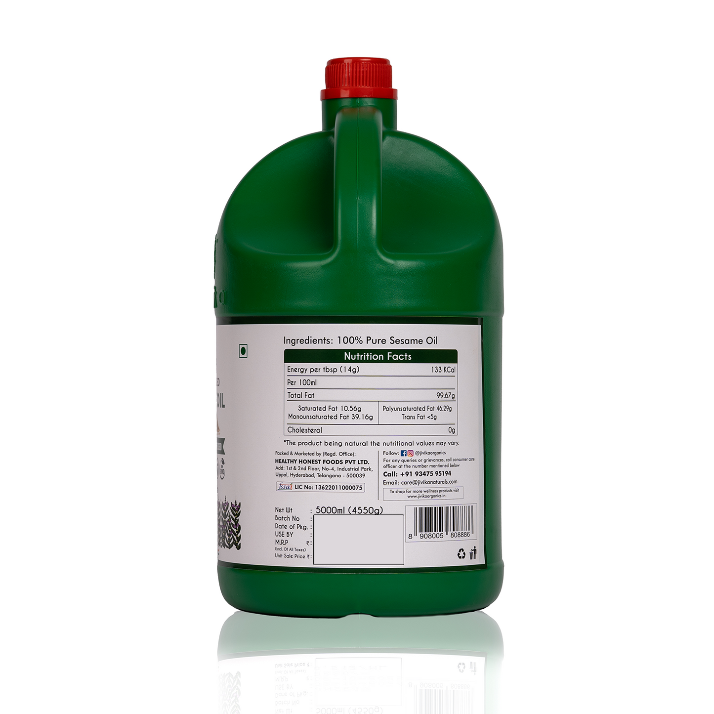 Cold Pressed Sesame Oil Wood Pressed