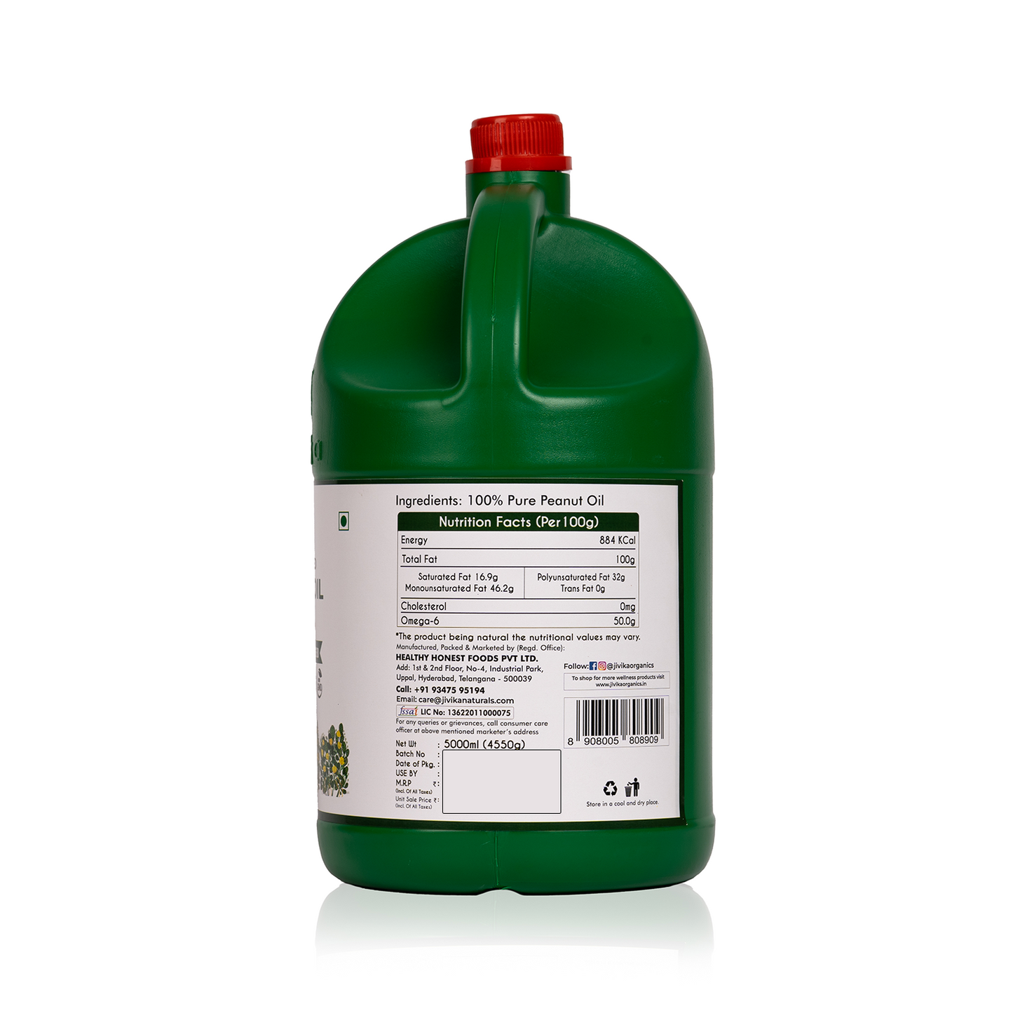 Cold Pressed Peanut Oil Wood Pressed