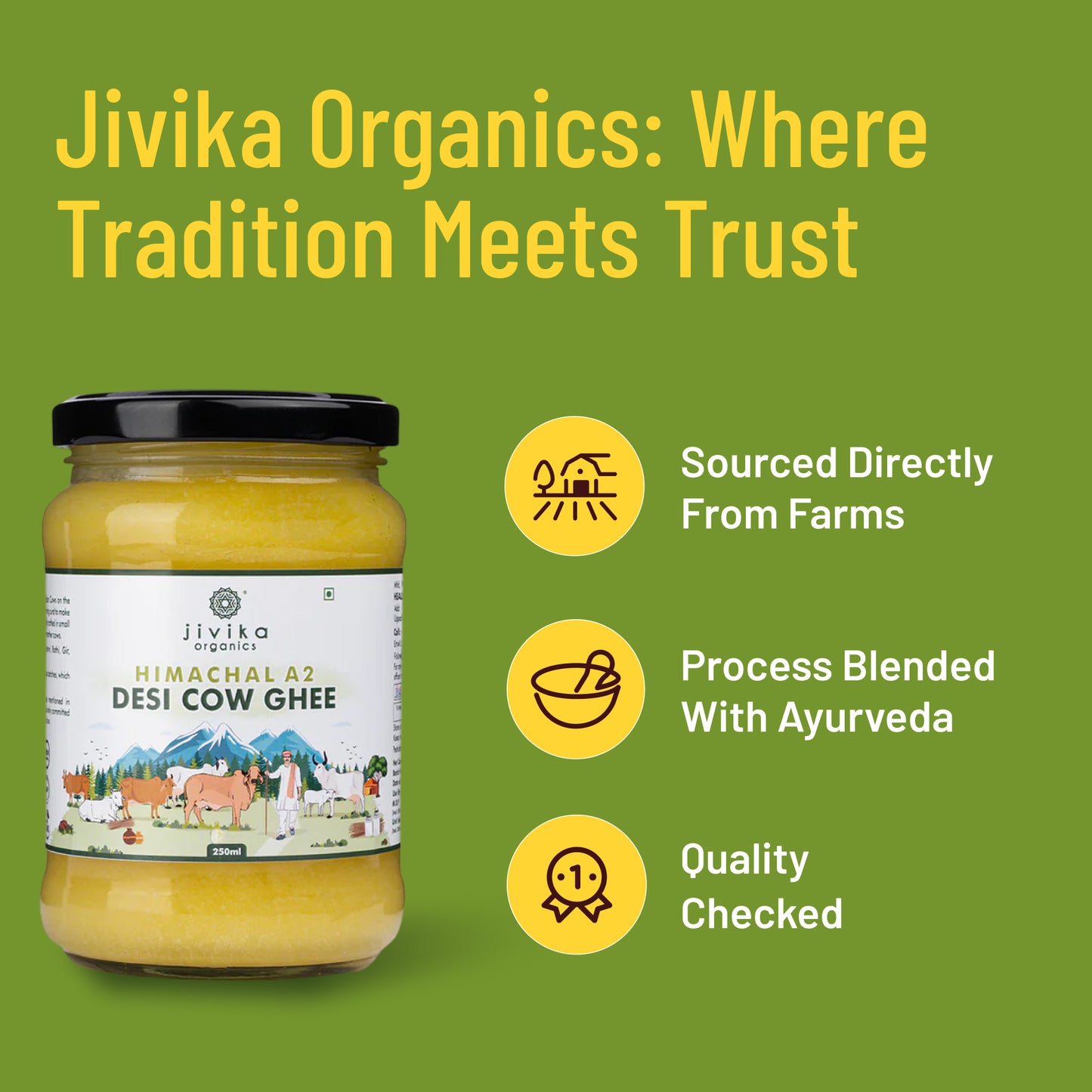 HIMACHAL A2 DESI COW GHEE