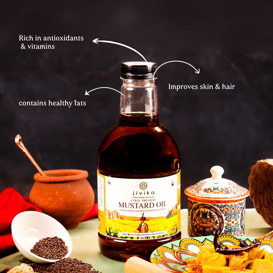 Cold Pressed Mustard Oil Wood Pressed