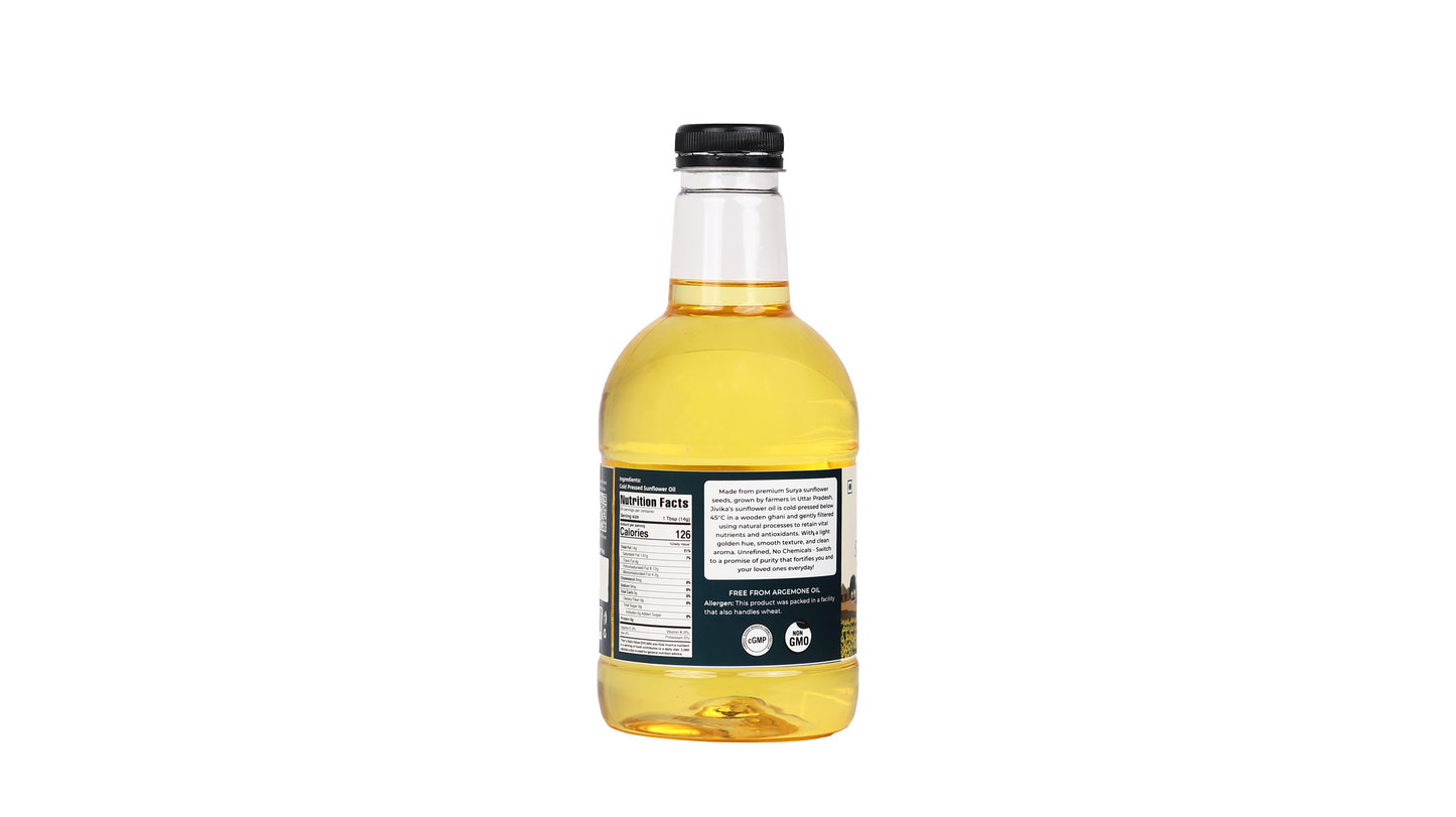 COLD PRESSED SUNFLOWER OIL