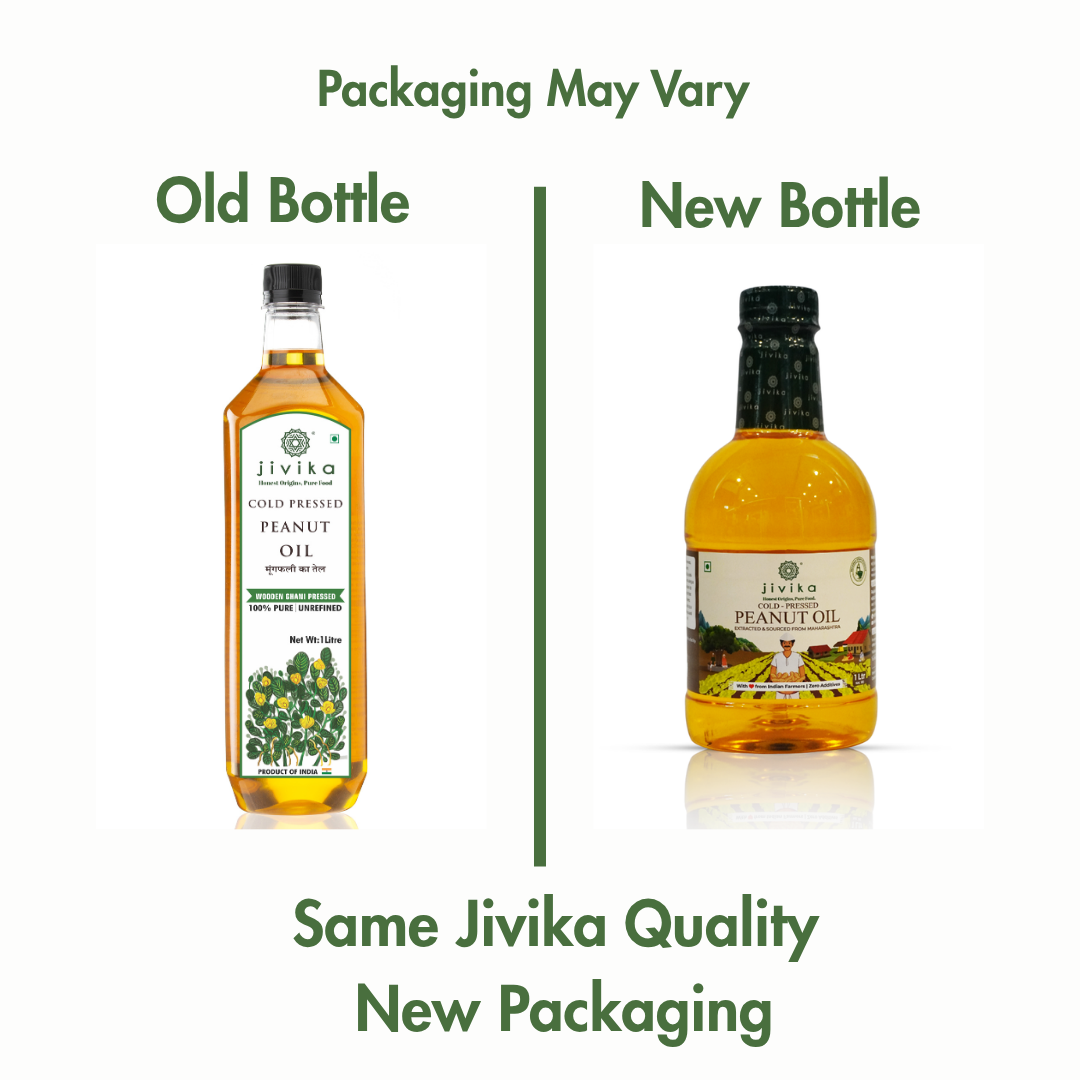 COLD PRESSED PEANUT OIL WOOD PRESSED