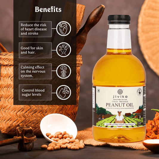 Cold Pressed Peanut Oil Wood Pressed