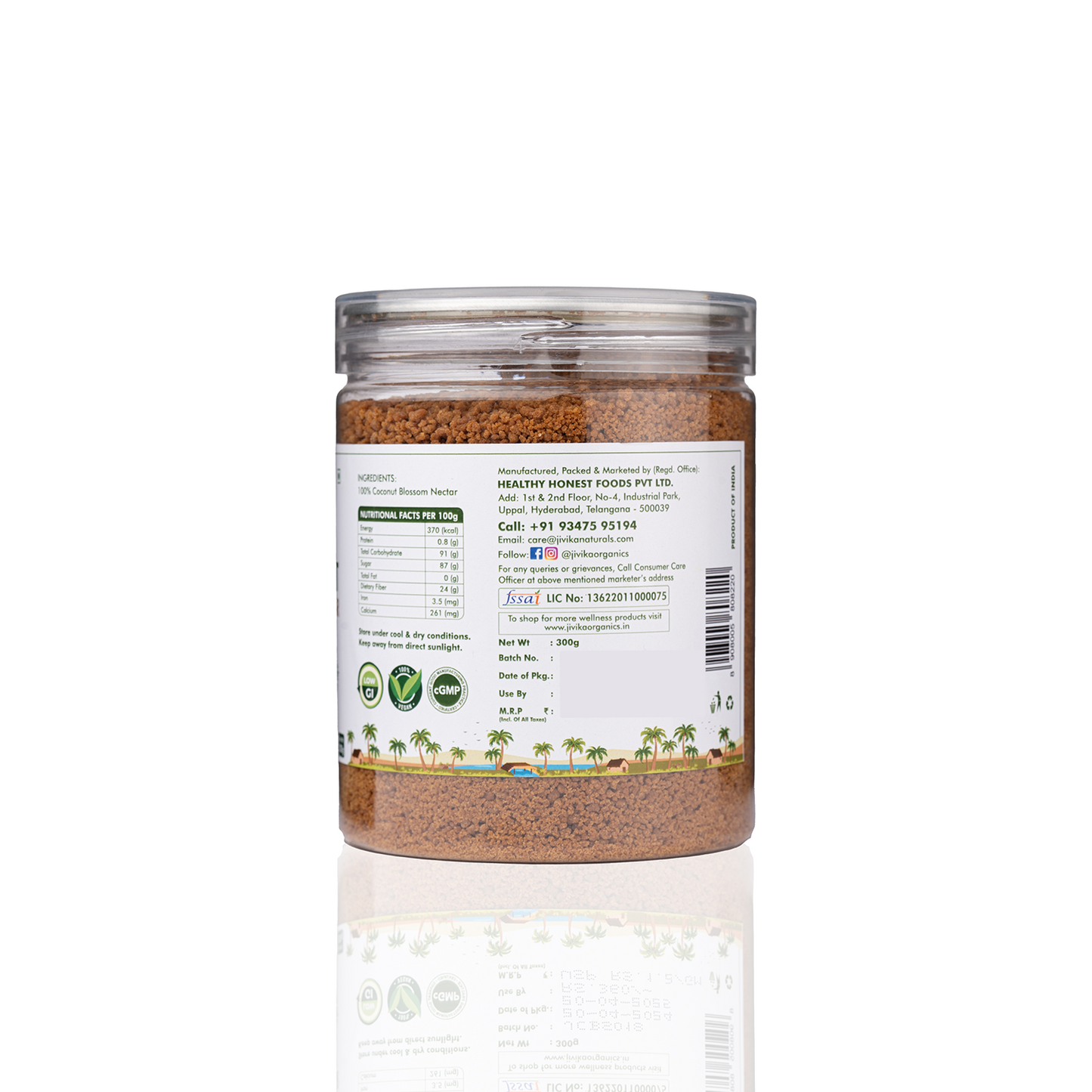 Jivika Coconut Blossom Sugar