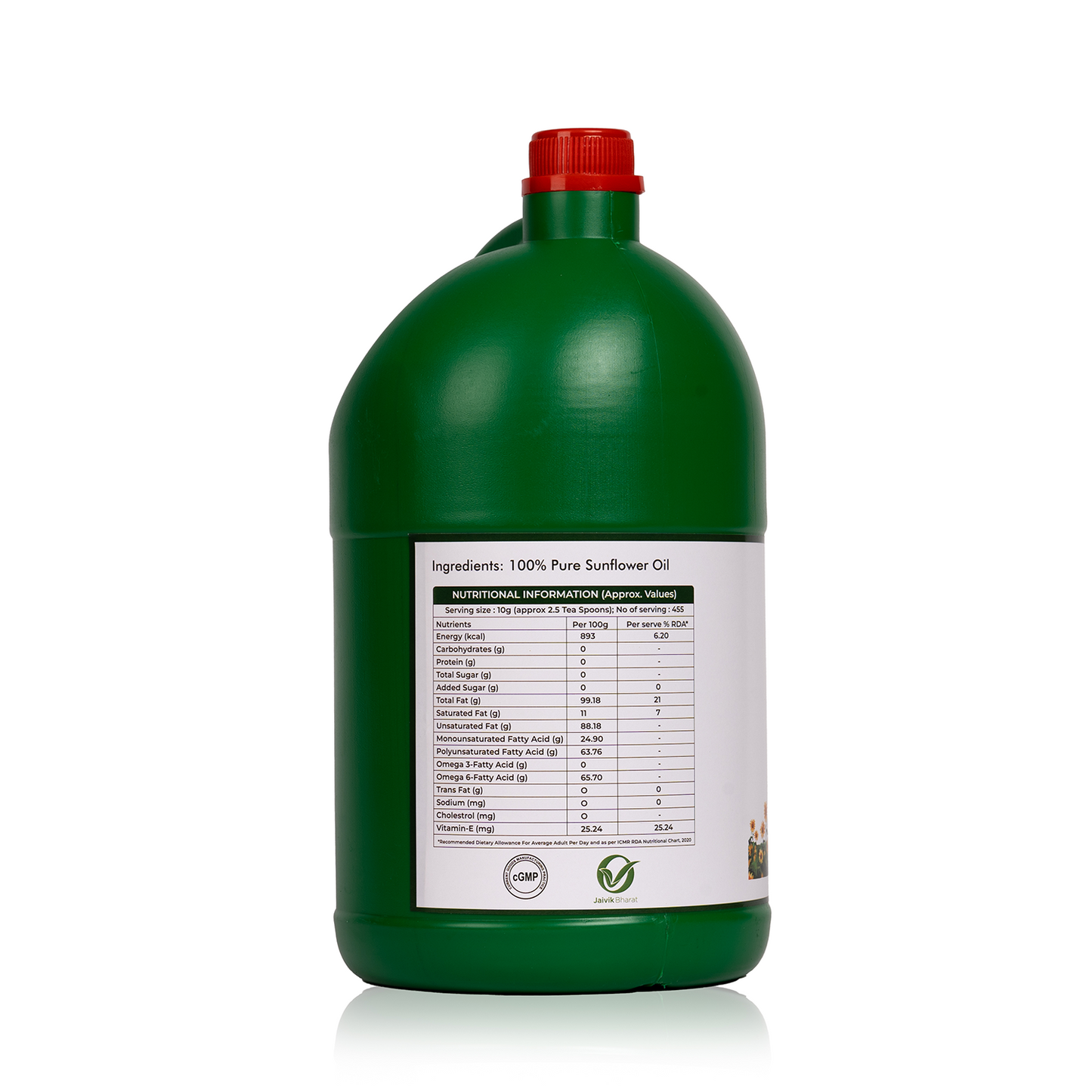 COLD PRESSED SUNFLOWER OIL