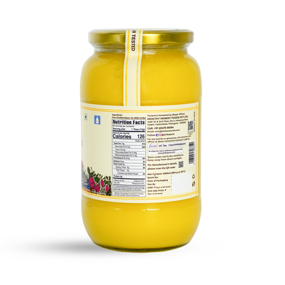 A2 Gir Cow Ghee - Single Breed (Lab Tested)