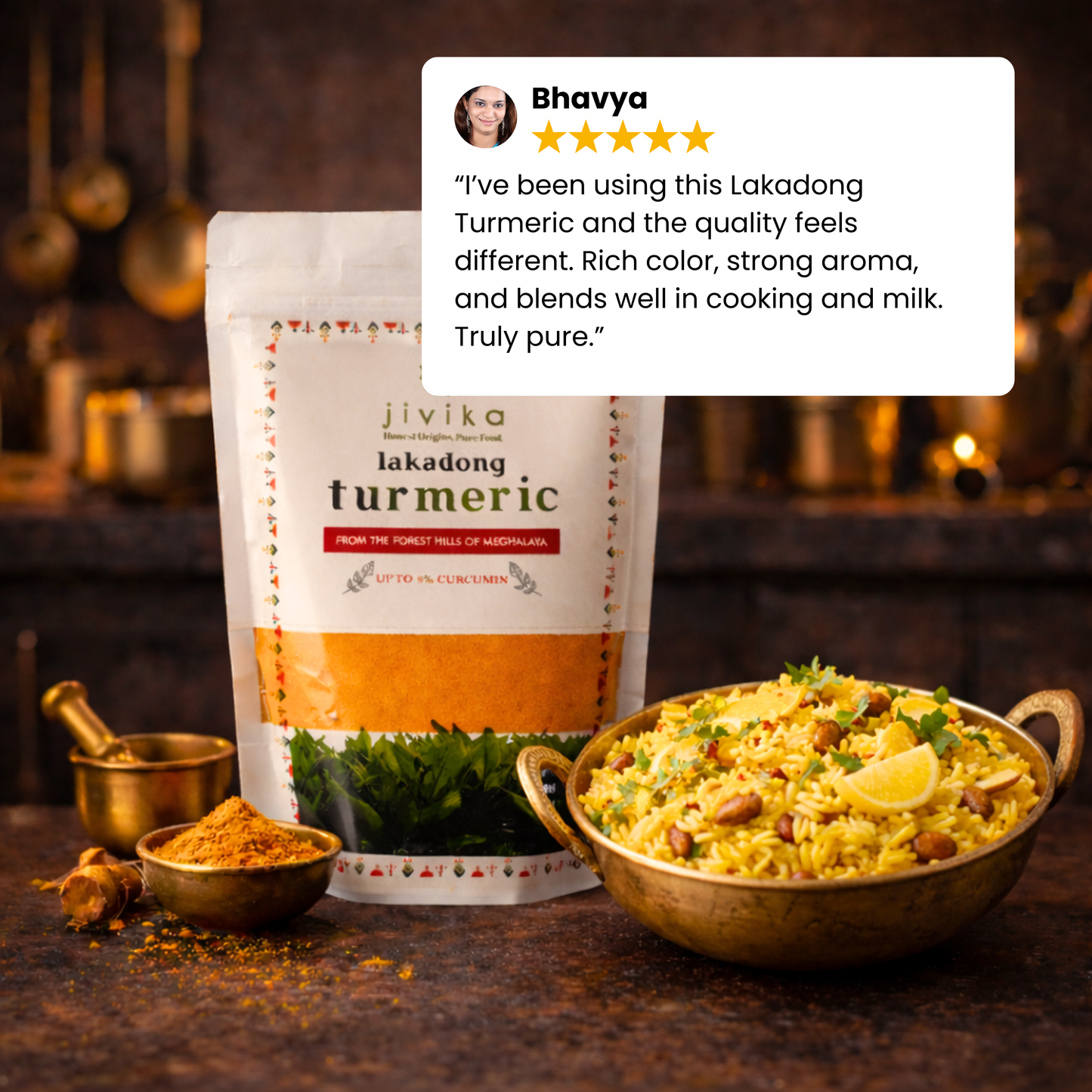 Lakadong Turmeric Powder