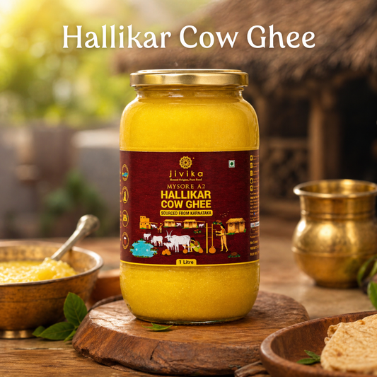 A2  Hallikar Cow Ghee Single Breed Vedic (Lab Tested)