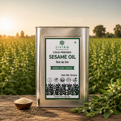 Cold Pressed Sesame Oil (Lab Tested)