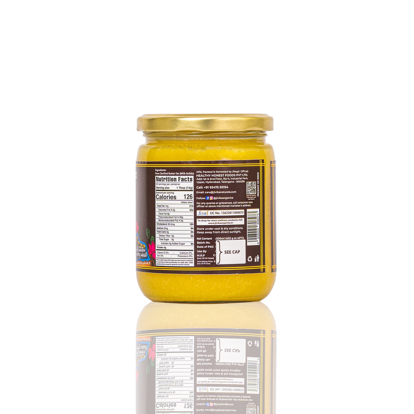 A2 Gir Cow Ghee - Single Breed [LAB TESTED]