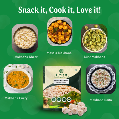 Premium Phool Makhana 100g ( Pack of 4 )