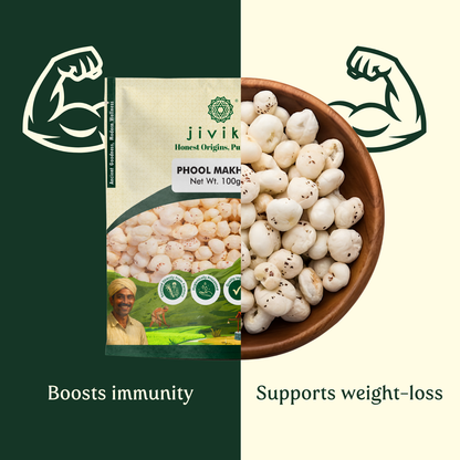 Premium Phool Makhana 100g ( Pack of 4 )