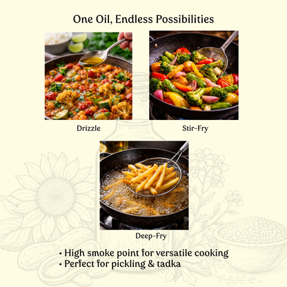 Cold Pressed Sesame Oil Wood Pressed