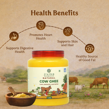 Natural Cow Ghee [lab Tested]