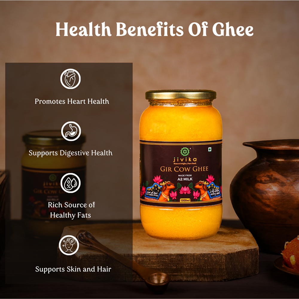 A2 Gir Cow Ghee - Single Breed [LAB TESTED]