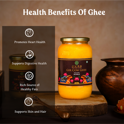 A2 Gir Cow Ghee - Single Breed [LAB TESTED]