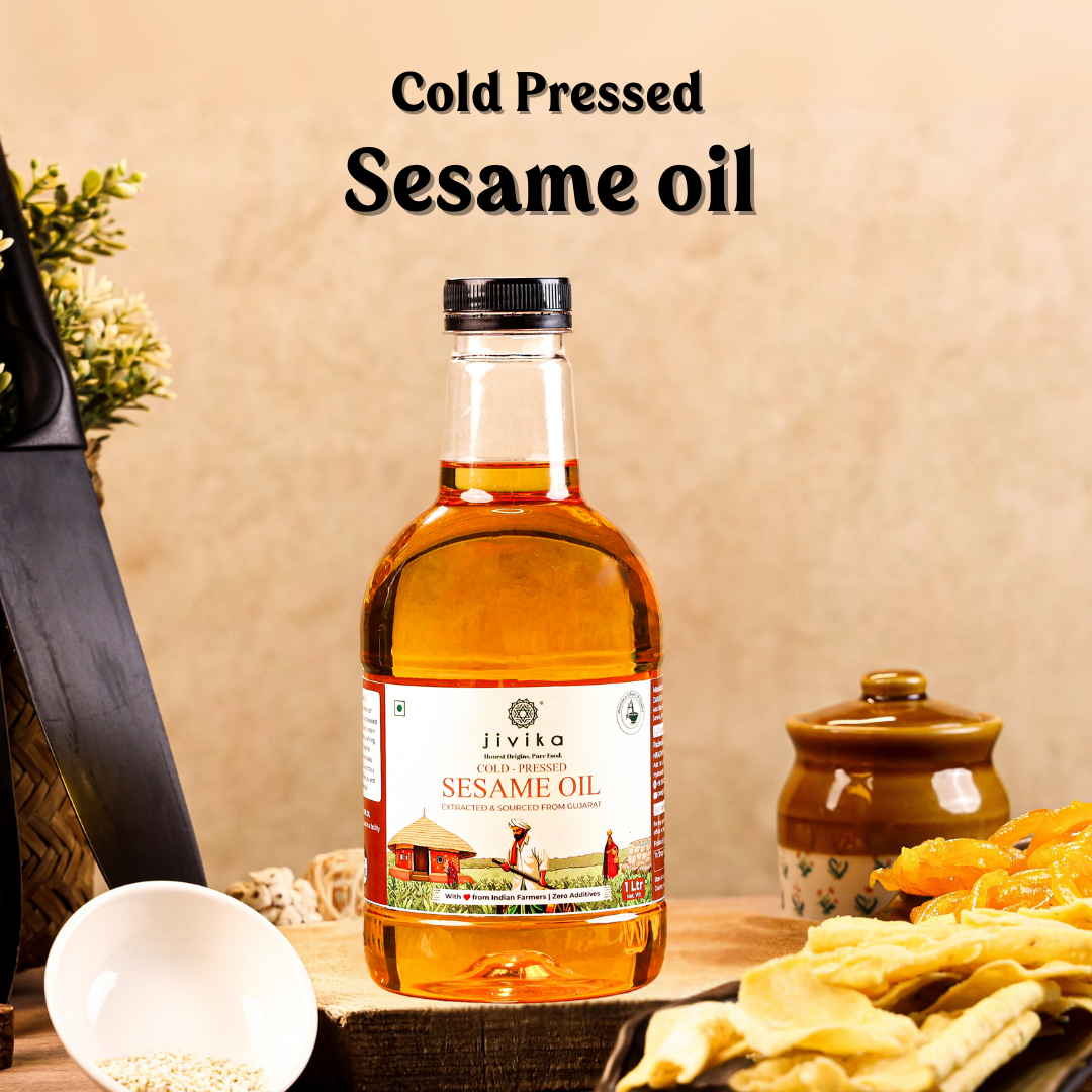 Cold Pressed Sesame Oil Wood Pressed