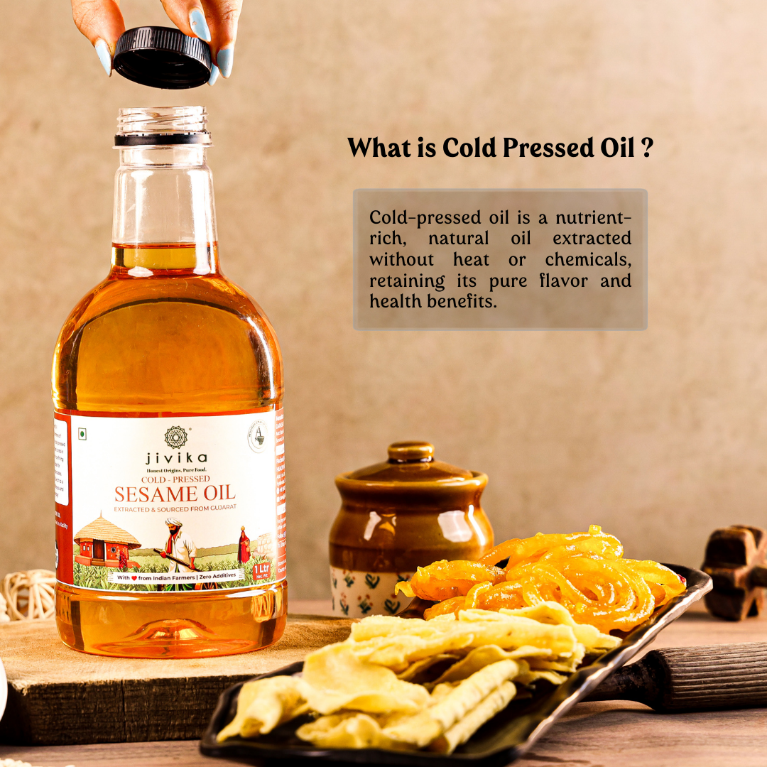 Cold Pressed Sesame Oil Wood Pressed