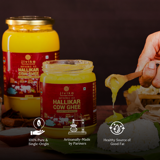 A2  Hallikar Cow Ghee Single Breed Vedic (Lab Tested)