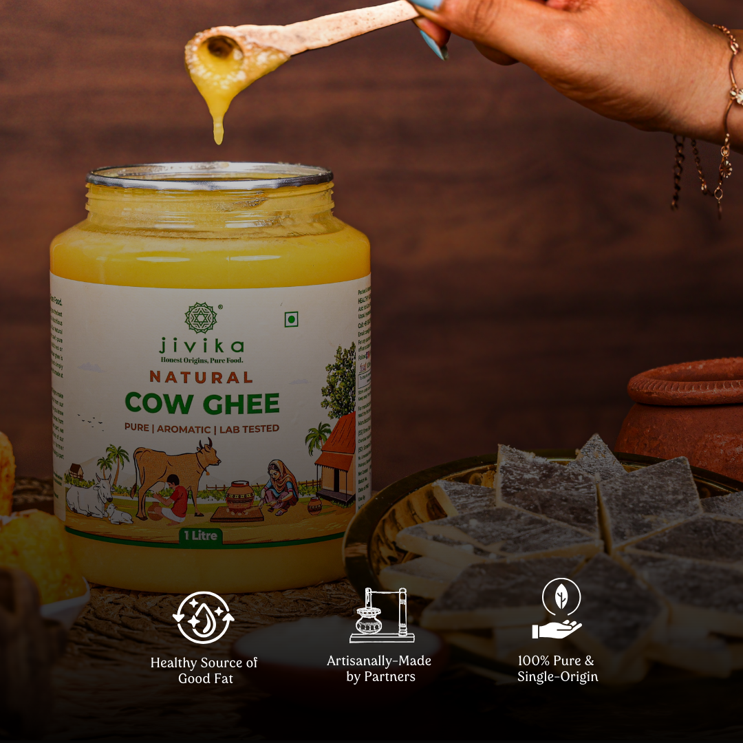 Natural Cow Ghee [lab Tested]