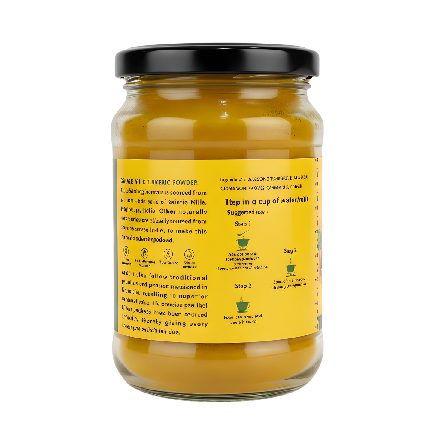 Lakadong Turmeric Latte Spice Mix- Kadha