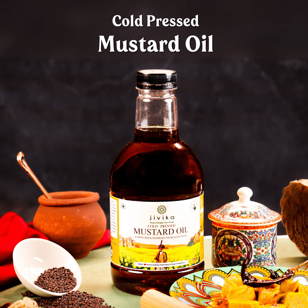 Cold Pressed Mustard Oil Wood Pressed