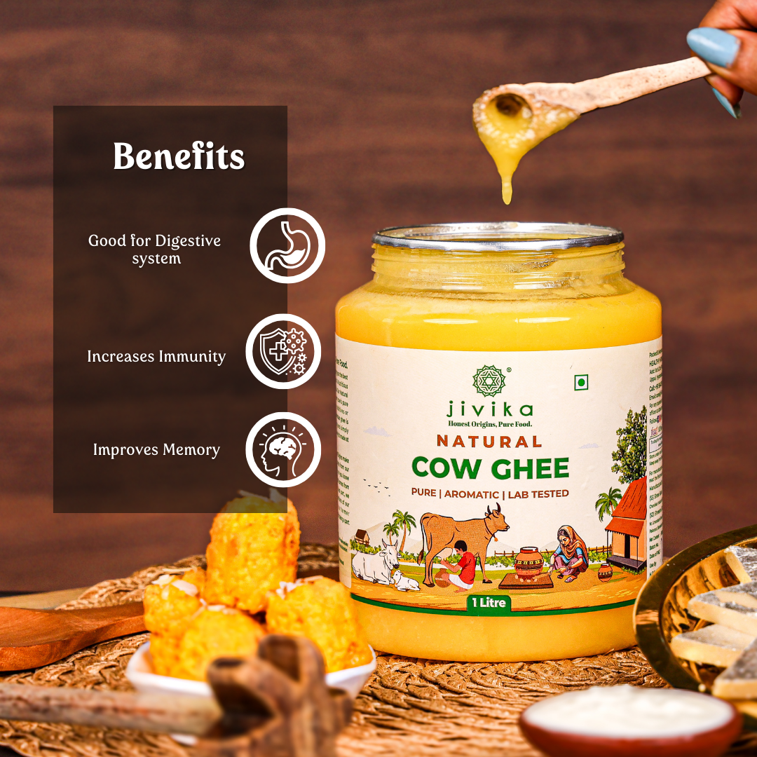 Natural Cow Ghee [lab Tested]