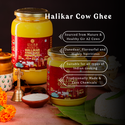 Single Breed Vedic A2 Ghee Hallikar Cow