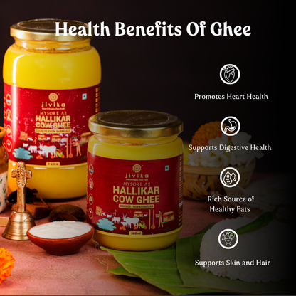 Single Breed Vedic A2 Ghee Hallikar Cow