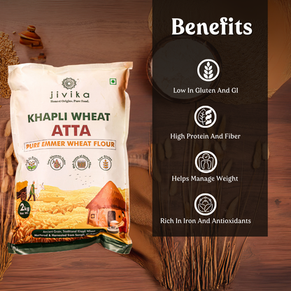 Khapli Flour - Emmer Wheat