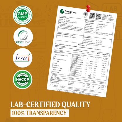 Natural Cow Ghee [lab Tested]