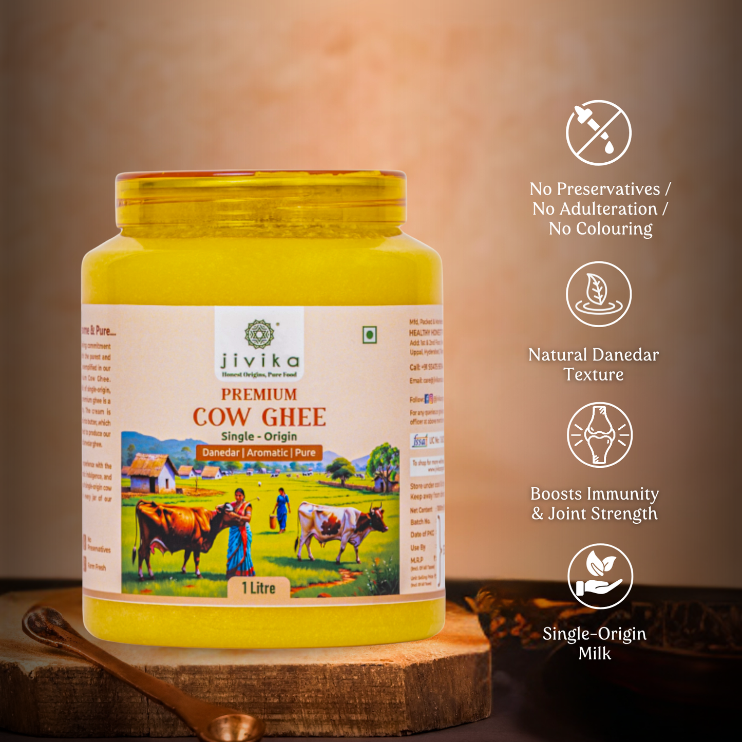 Single Origin Premium Cow Ghee