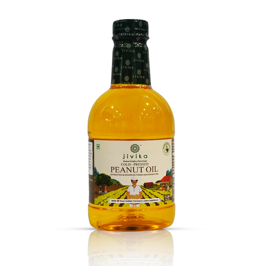 COLD PRESSED PEANUT OIL WOOD PRESSED