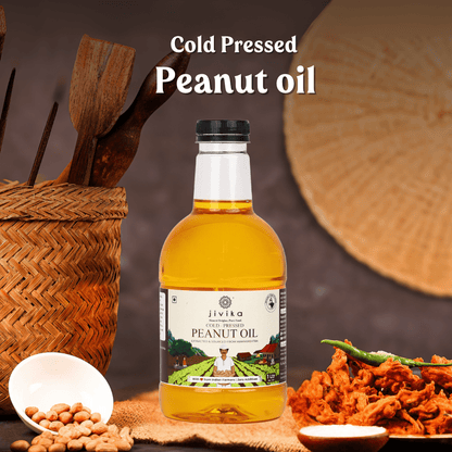 Cold Pressed Peanut Oil Wood Pressed