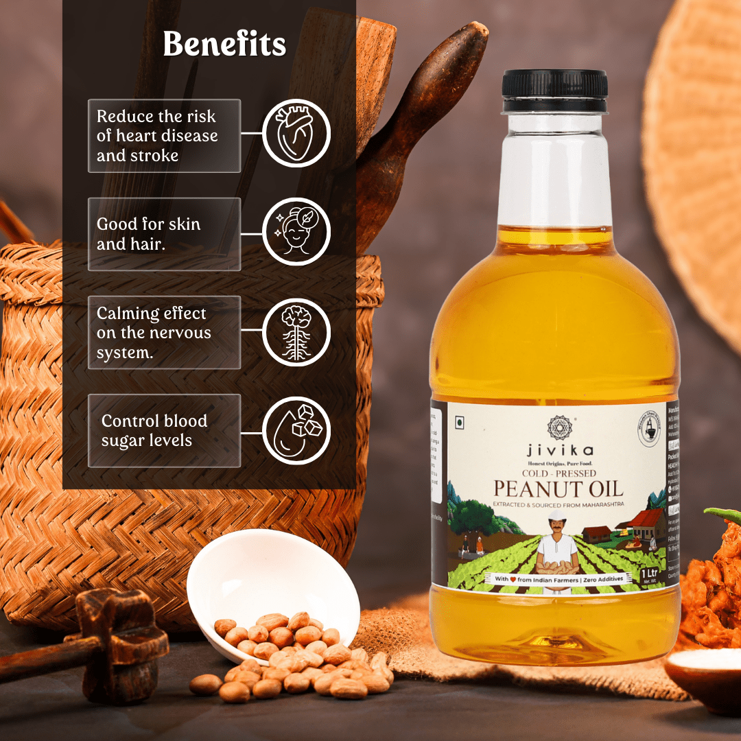 Cold Pressed Peanut Oil Wood Pressed