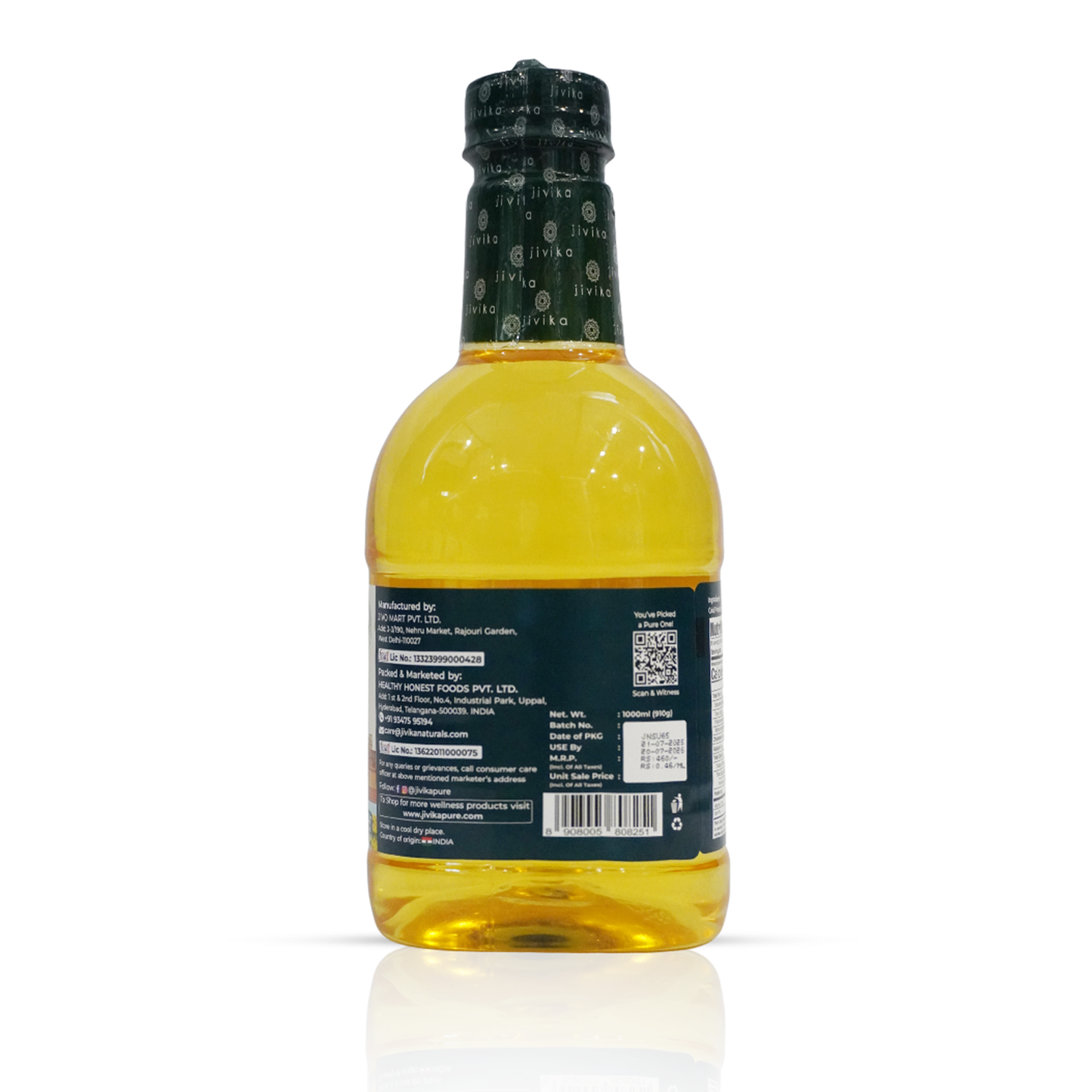 COLD PRESSED SUNFLOWER OIL