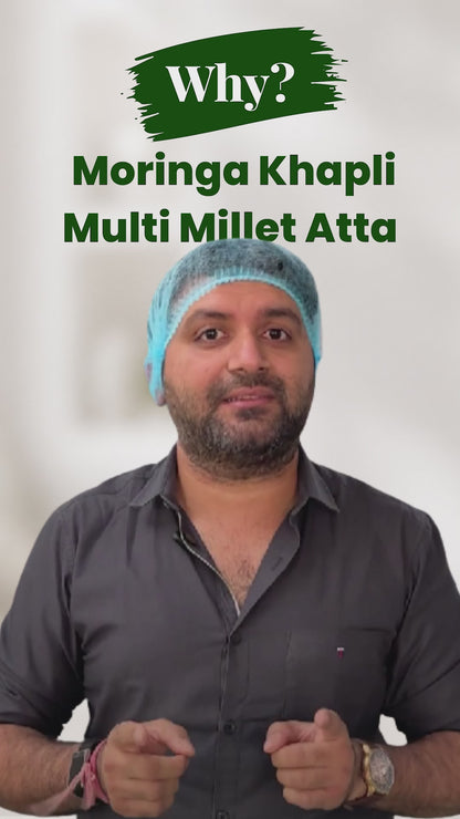 Moringa-Khapli Multi Millet Atta (Lab Tested)
