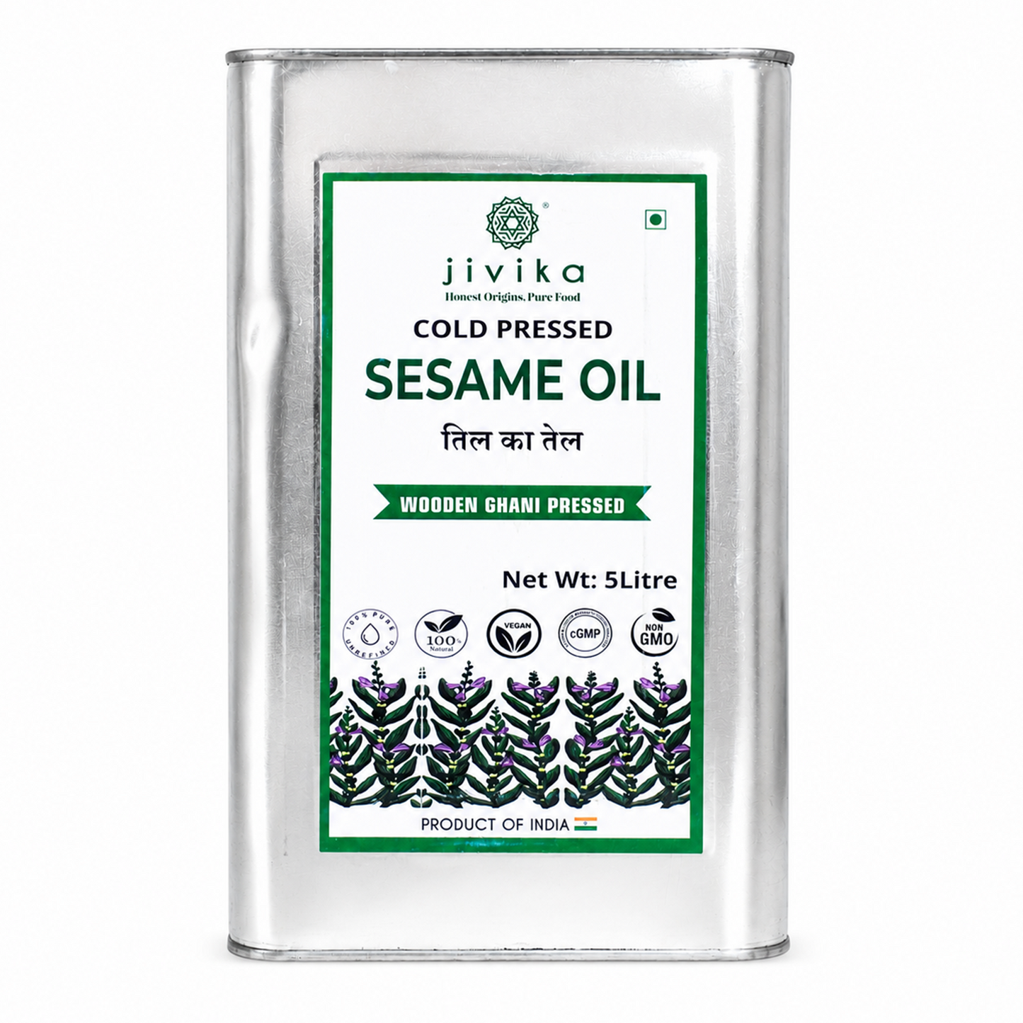 Cold Pressed Sesame Oil (Lab Tested)