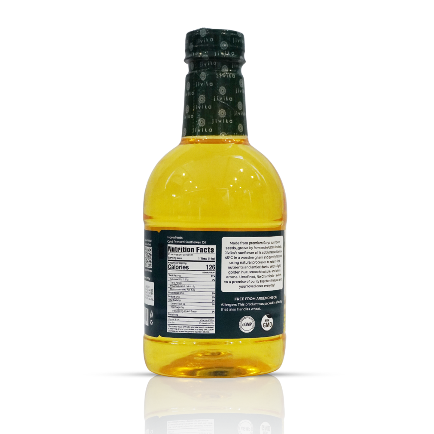 COLD PRESSED SUNFLOWER OIL