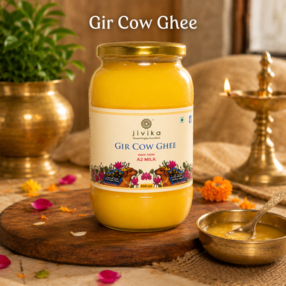 A2 Gir Cow Ghee - Single Breed (Lab Tested)